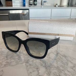 Jimmy Choo Black Sunglasses